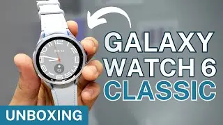 PARECE UMA JÓIA | Unboxing Watch 6 Classic