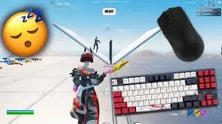 Chill ASMR😴 1v1 BUILD FIGHT🏆Satisfying Fortnite Keyboard Sounds 240FPS 4K