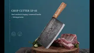 DENGJIA 7 inch Meat Cleaver Knife