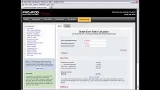 How to Calculate Break-Even Ratio (BER)