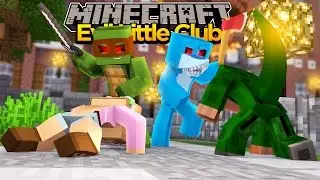 Minecraft EVIL LITTLE CLUB - EVIL LITTLE KELLY BLOWS UP MINECRAFT SCHOOL!!