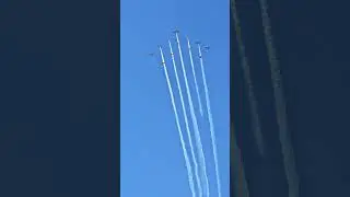 Airshow formation smoke pass #aviation #airplane #fast #engine #goodtimes