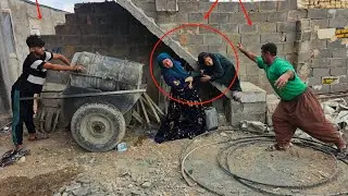 Construction of a kadida roof and the conflict between Pari and Mirza Ali's second wife over food
