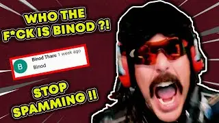 Dr Disrespect gets annoyed by BINOD on his live stream | Who is BINOD | dr disrespect binod