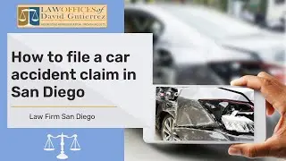 How to file a car accident claim in San Diego