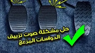 حل مشكلة تزييق دواسات السيارة - Lubricating noisy rusty pedal