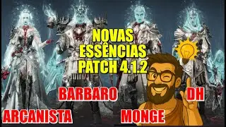 ANÁLISE das NOVAS ESSÊNCIAS do PATCH 4.1.2! Diablo Immortal