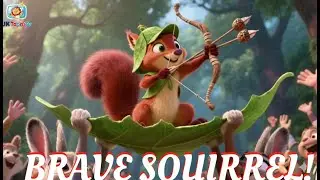 The Brave Squirrel of Sherwood Forest 🐿️🏹 | Robin Hood Adventure for Kids | UKToonsTv