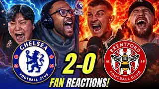 Chelsea 😃 THRILLED Fans React to Chelsea 2-0 Brentford | Premier League Fan Reactions