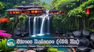 432 Hz Healing Frequency | Anxiety Relief | Calm pads | Warm hum | Calming | Pure Relaxation