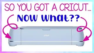 So you got a Cricut&hellip; now what do you do?? I'll show you how to get started!