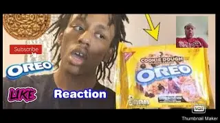 Реакция на обзор НОВОГО печенья Cookie Dough Flavor Creme Oreo* (ограниченная серия)