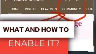 Community Tab Disable Ho Gaya Hai Enable Kaise kare|