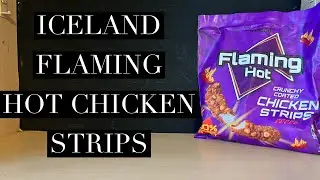 Walkers Doritos Flaming Hot Chicken Strips Review , Iceland Food Review