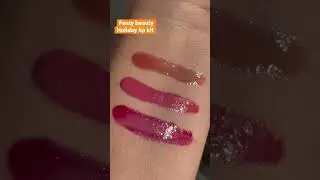 #fentybeauty #fentybeautyholiday #holidaymakeup2022 #glossbomb