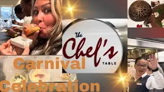 Carnival Celebration Chef&rsquo;s Table| What To Expect Kitchen Tour| Magic Show At Sea