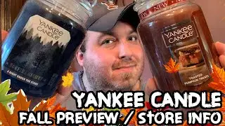 Yankee Candle Fall Preview Part 1 and Retail Store Opening Info! | Candle Haul