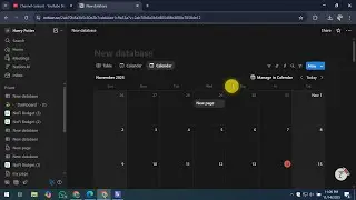 Как создать совместный календарь на Notion