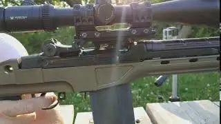 Only Problem I've had with the M14 and Sadlak Mount