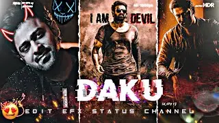 PRABHAS - DAKU EDIT | Prabhas Edit | Daku Song Edit | Prabhas Attitude WhatsApp Status #shorts