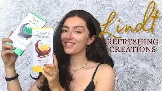 Lindt refreshing lemon and mint chocolate bars review - keeping chocolate in the fridge!