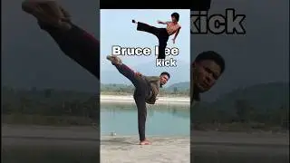 I Tried Bruce Lee's Legendary Sidekick #shorts #tutorial