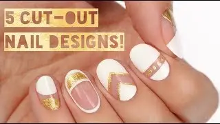 5 PERFECT Ways To Wear NEGATIVE SPACE Nails!