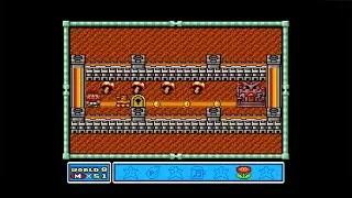 Super Mario Bros 3 All Stars - World 8 - Tank Stage 3 - 81