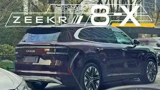 2026 Zeekr 8X Interior Leaked & Detailed Update