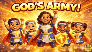 GOD&rsquo;S ARMY! 💪✝️ | Christian Kids Worship Song | KKCTV