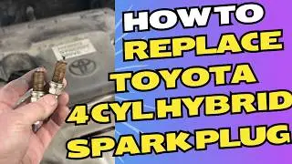 Toyota RAV4 Hybrid 4 cylinder spark plug replacement, same process for other Toyota 4 cylinder model