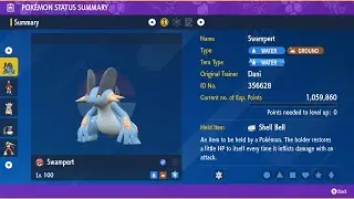 Swampert (Attacker) - Duos - 7 Star Infernape Raid - Pokemon Scarlet/Violet