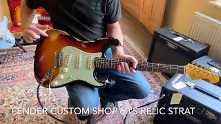 Fender Custom Shop 60&rsquo;s Heavy Relic Strat Aged 3 Tone Sunburst