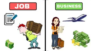 JOB VS BUSINESS शोक पुरे करना है या बस ज़रुरत ? 7 ADVANTAGES BUSINESS MOTIVATION