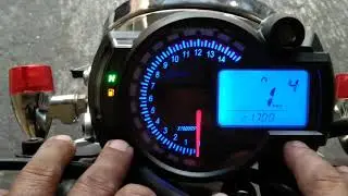 Setting spidometer koso RX2N sebelum digunakan pada motor #angka dan warna cahaya#