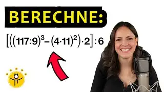 Schaffst du es OHNE Taschenrechner? – Klammerrechnung