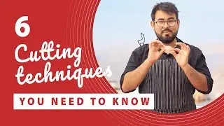 6 BASIC CUTTING TECHNIQUES YOU SHOUD KNOW | Brunoise? Julienne? Stop being lost.