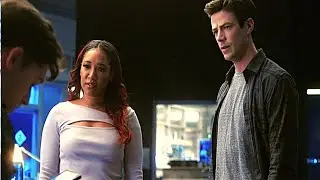The Flash 9x02 Heartley came to Starlab for help and Red death helps Meta Women Fiddler