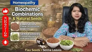 Tissue Salts తో Biochemic Combinations & Flax Seeds, SUNAMUKHI Health Awareness  Telugu @drpavani27