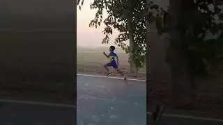2km running practice in morning #100m #running #juniorathlete #viral shorts #yshorts #athlete