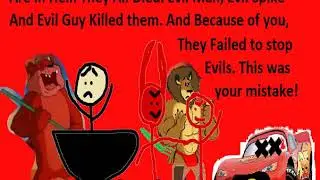 Stickman, Alex & Lightning Mcqueen Adventures (PC Bootleg) Continue + Game Over