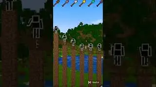 MINECRAFT GOLD SHOVEL 😅 V/S NETHERITE SHOVEL 😱 ||#short #minecraft
