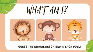 Learn And Guess! Animal Identification For Kids || How many can u Name? @COCO__KIDS