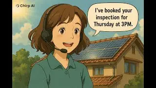 AI phone agents to 10x your sales - Solar Sales Agent by Chirp AI