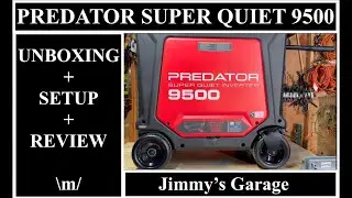 НОВИНКА! Сверхтихий инверторный генератор Predator 9500 &mdash; распаковка + настройка + первоначальный...