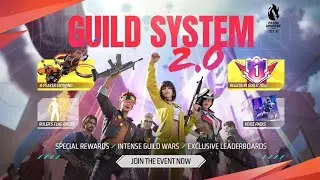 free fire new guild system free fire emote || garena free fire guild system change