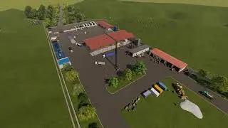 Waste processing plant. Завод по переработке мусора. Zavod po pererabotke musora