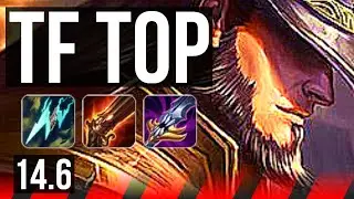TWISTED FATE vs REK'SAI (TOP) | Rank 6 TF, 8/3/10, Dominating | KR Challenger | 14.6