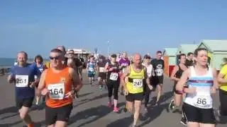 Hove Prom 10k run 2016 start