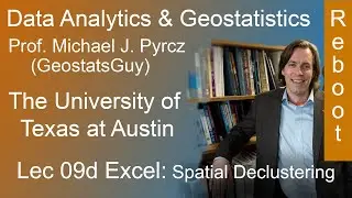 9dExcel Data Analytics Reboot: Spatial Declustering